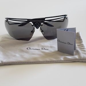 Christian Dior 90's Vintage Rave Wrap Sunglasses